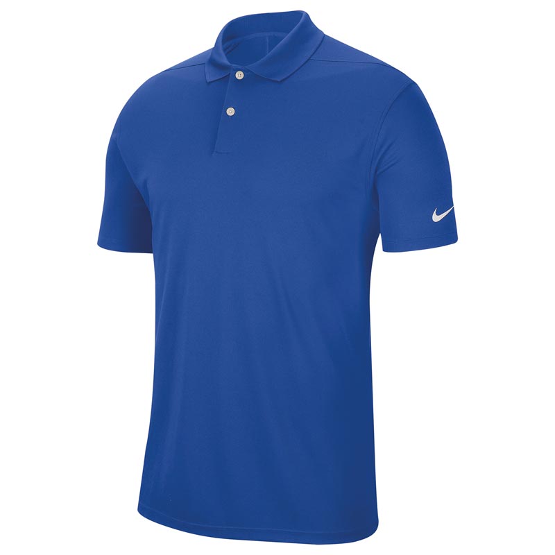 Nike dry victory polo solid - University Blue S